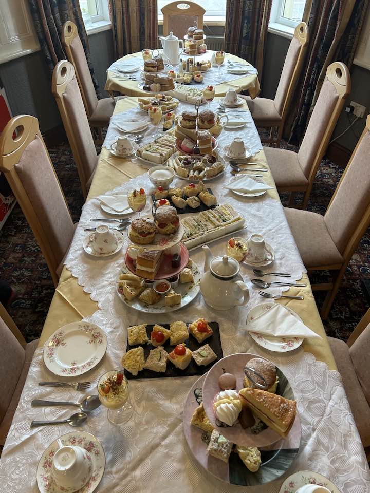 Sunday roast carvery spread